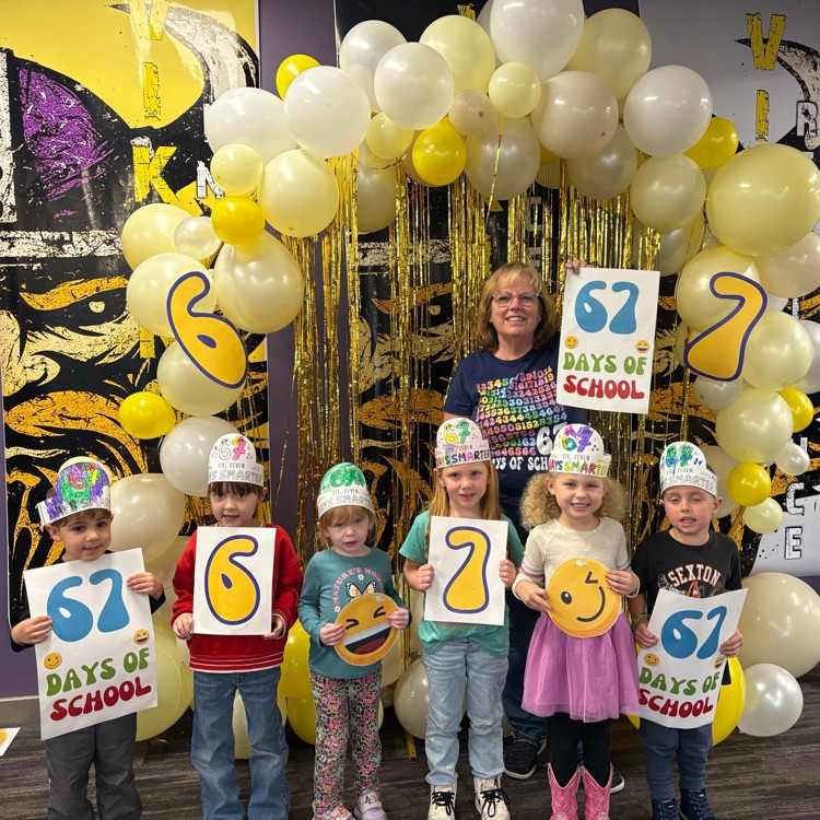 67th day of school Wausa elementary 