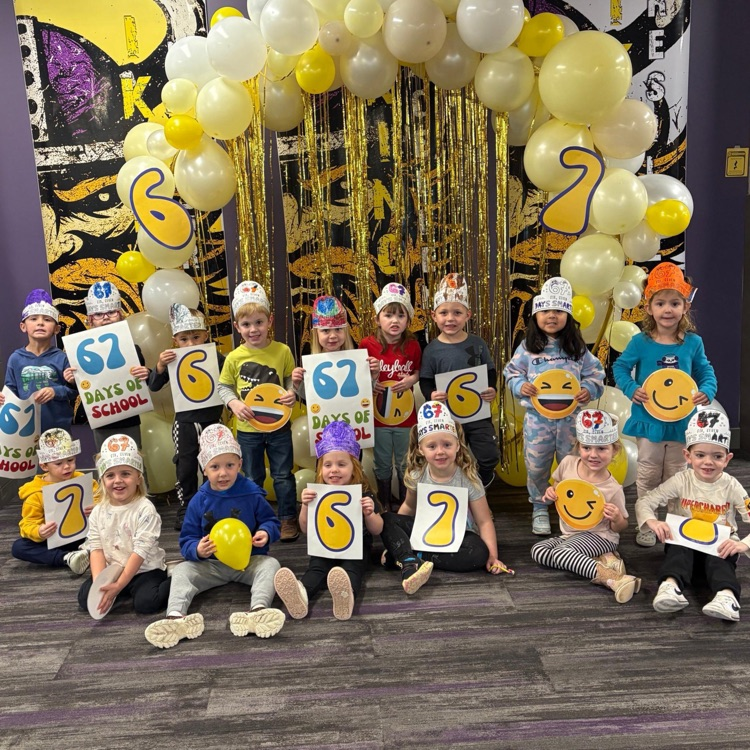 67th day of school Wausa elementary 