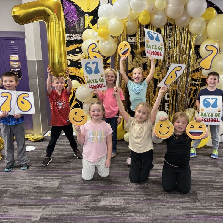 67th day of school Wausa elementary 