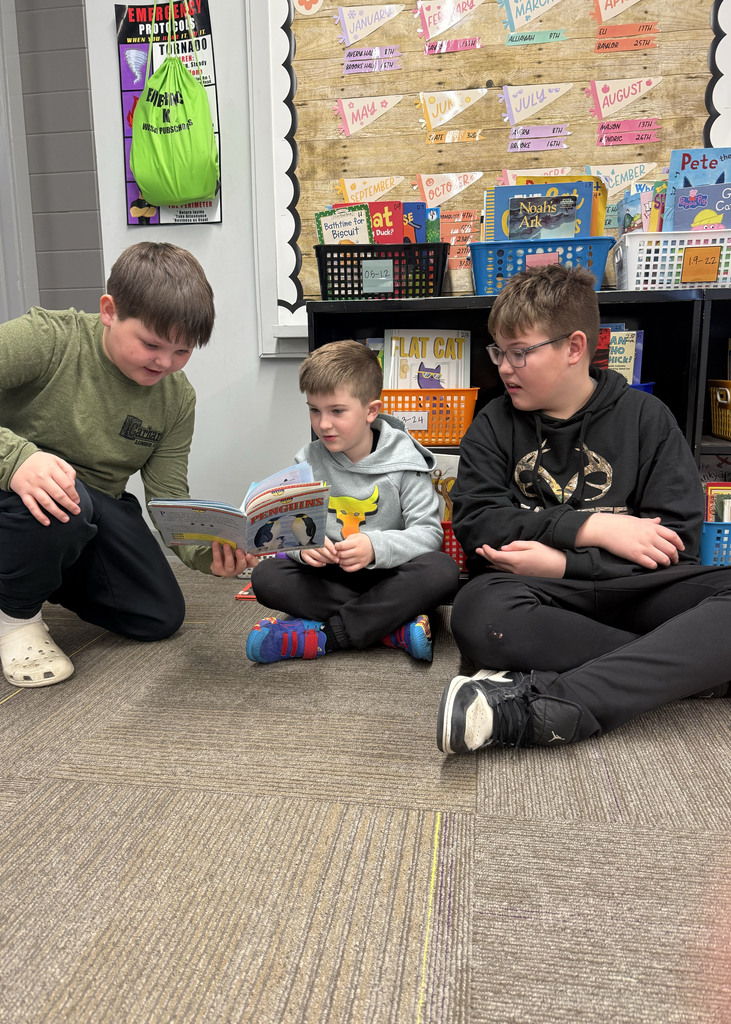 Reading Buddies Day Wausa Elementary Read Across America