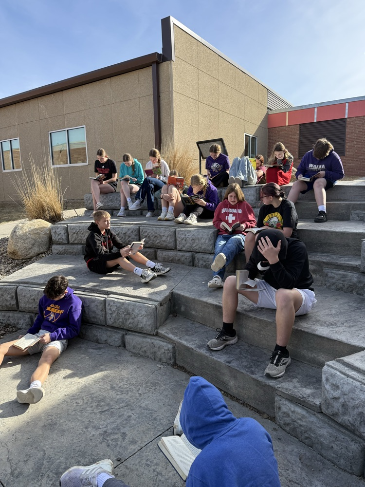 Enjoying the nice weather!