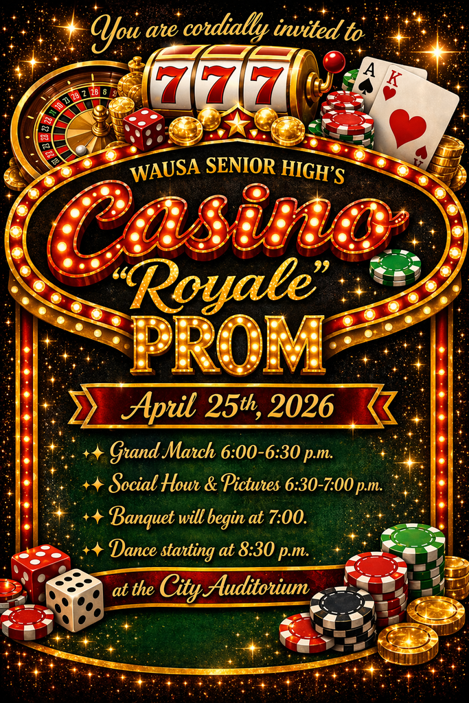 Invite to Wausa Prom