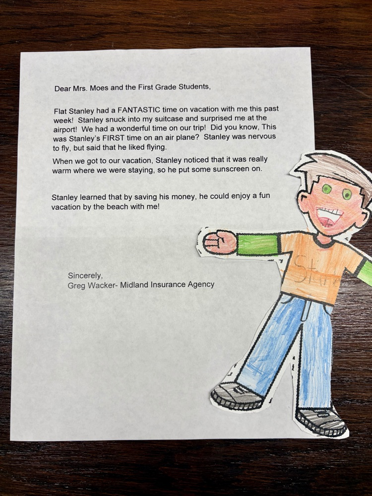 Flat Stanley Week in First Grade