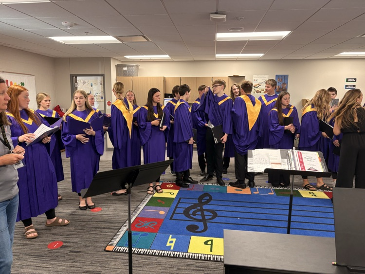Wausa Music preparing for Contest