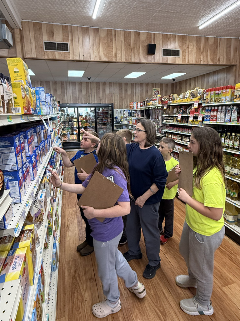 4th grade had a great time visiting The Market today for Market Math! 🛒➕  A huge thank you to Josh Barney for helping create a math scavenger hunt tied directly to our 4th grade math standards. Students explored the store searching for specific items and solving real-world math problems along the way.  To celebrate all of their hard work, the kids enjoyed ice cream bars on the walk back to school! 🍦  Thank you so much to The Market for welcoming us and helping make math meaningful, engaging, and fun for our students today! Experiences like these help our students see how the skills they are learning in the classroom connect to the real world and prepare them to become confident problem-solvers far beyond 4th grade.