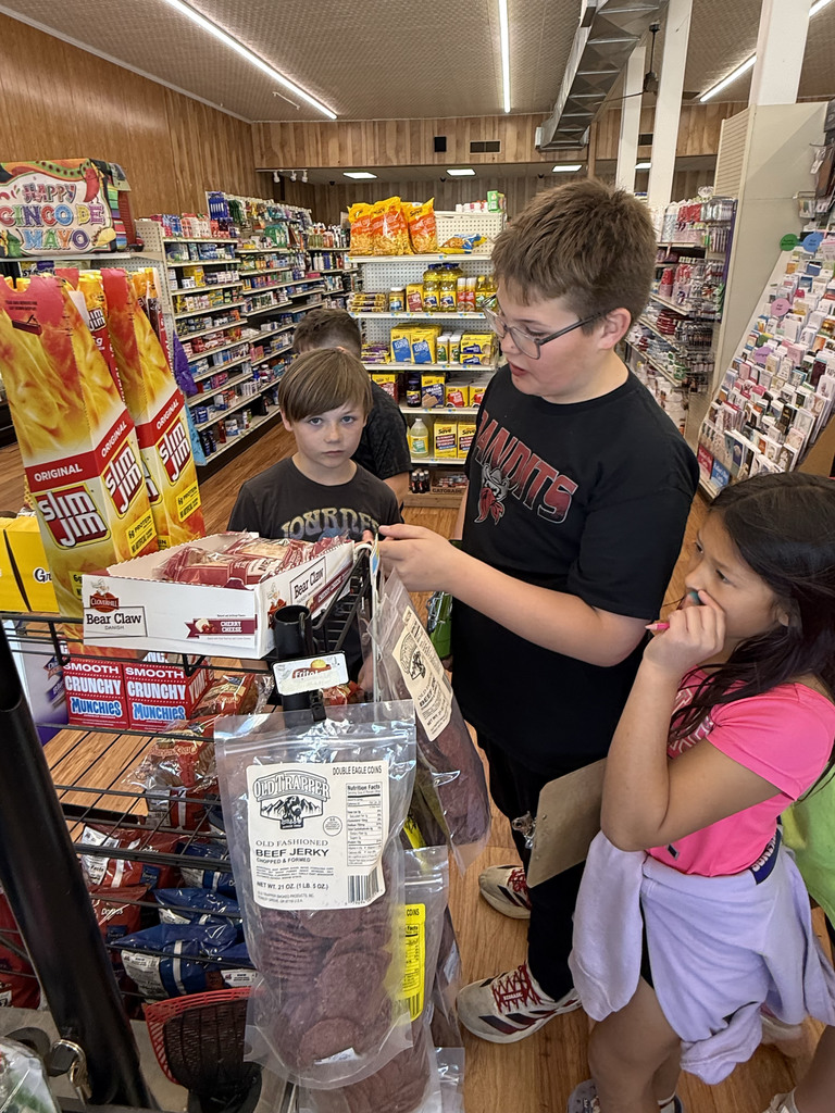 4th grade had a great time visiting The Market today for Market Math! 🛒➕  A huge thank you to Josh Barney for helping create a math scavenger hunt tied directly to our 4th grade math standards. Students explored the store searching for specific items and solving real-world math problems along the way.  To celebrate all of their hard work, the kids enjoyed ice cream bars on the walk back to school! 🍦  Thank you so much to The Market for welcoming us and helping make math meaningful, engaging, and fun for our students today! Experiences like these help our students see how the skills they are learning in the classroom connect to the real world and prepare them to become confident problem-solvers far beyond 4th grade.