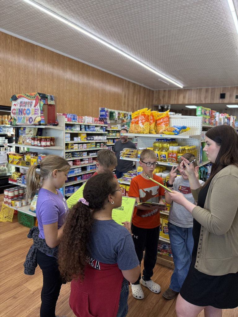 4th grade had a great time visiting The Market today for Market Math! 🛒➕  A huge thank you to Josh Barney for helping create a math scavenger hunt tied directly to our 4th grade math standards. Students explored the store searching for specific items and solving real-world math problems along the way.  To celebrate all of their hard work, the kids enjoyed ice cream bars on the walk back to school! 🍦  Thank you so much to The Market for welcoming us and helping make math meaningful, engaging, and fun for our students today! Experiences like these help our students see how the skills they are learning in the classroom connect to the real world and prepare them to become confident problem-solvers far beyond 4th grade.