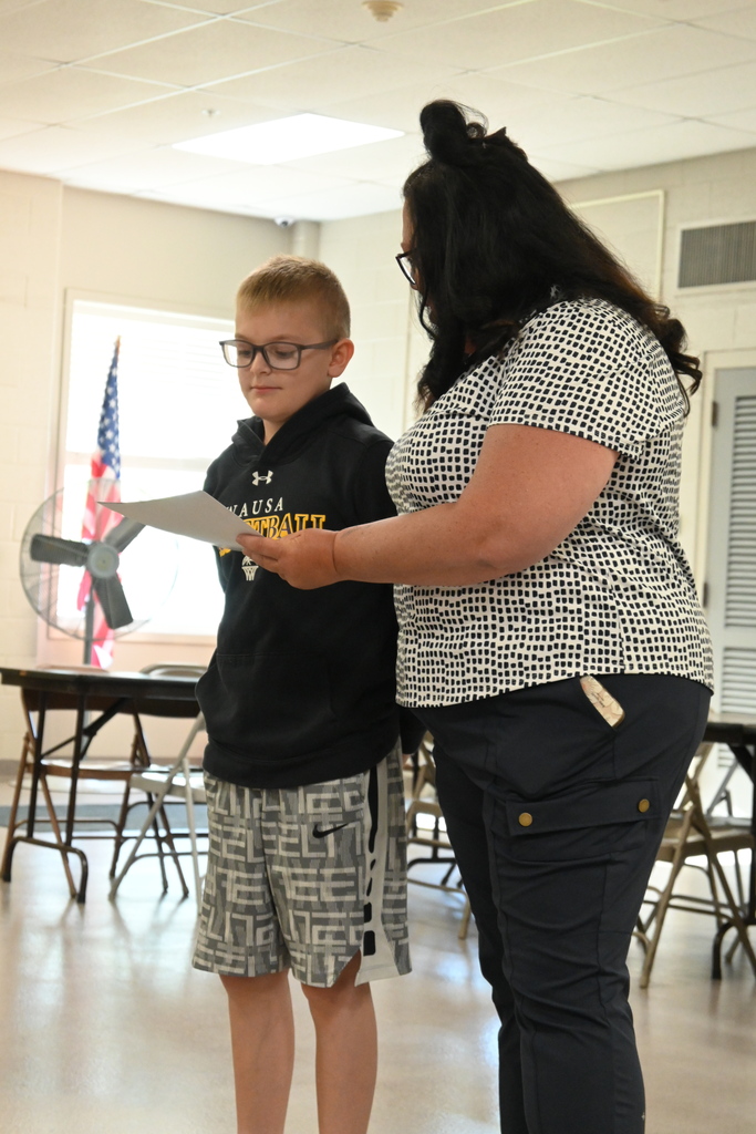 Wausa 5th Grade Stellar Teller of the Year