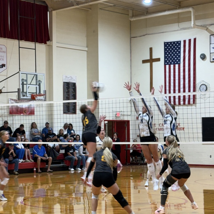 Hailey S with the kill. 