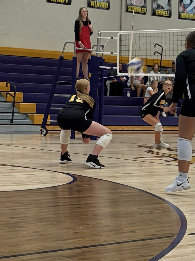 Brenning K with the pass