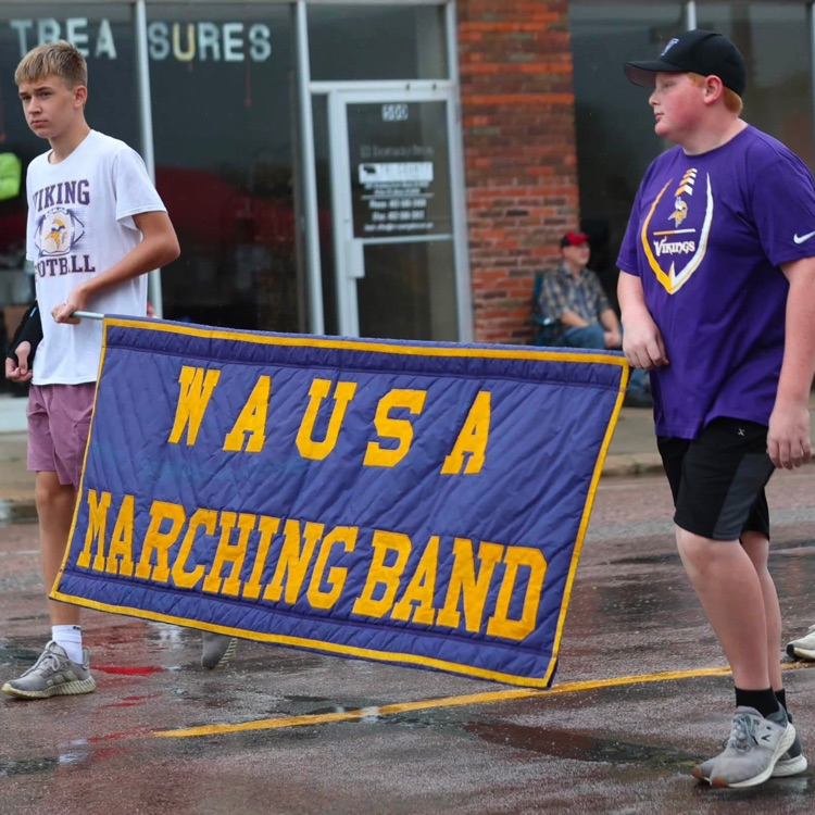 banner being carried