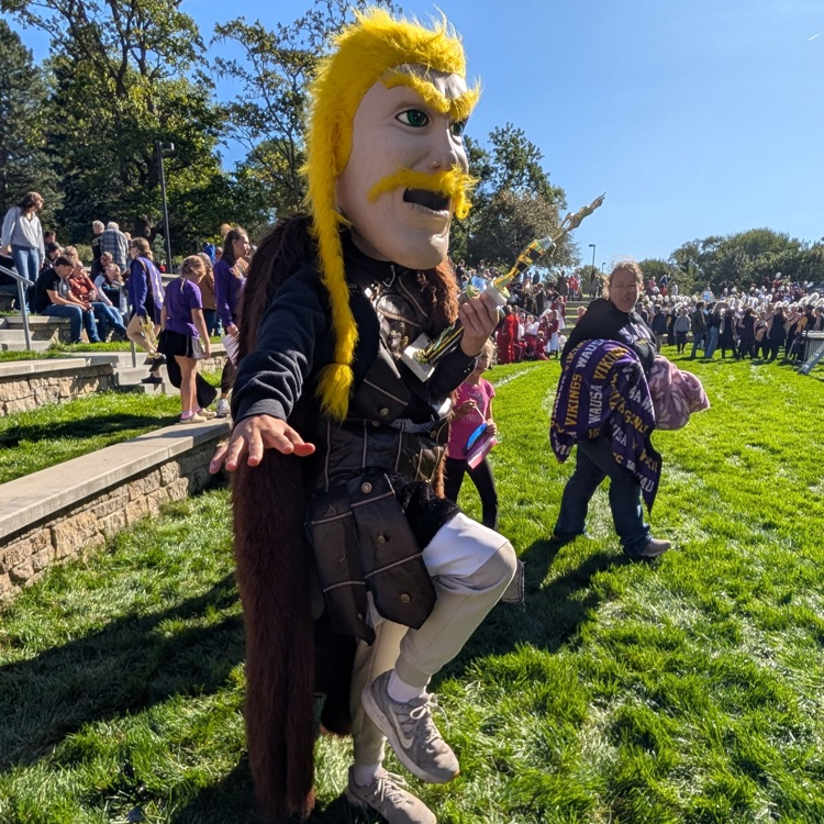 Viking with trophy!