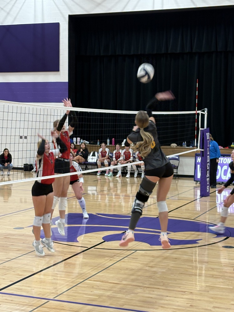 Kennedy with the kill. 