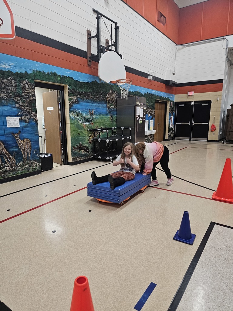 Throughout the past couple of weeks, Redgranite Elementary physical education classes have been learning about the sports and activities that are taking place at the Winter Olympics in Milan and Cortina Italy. Today they had a chance to work on fitness, communication and teamwork through bobsledding in the gymnasium. A lot of fun was had by all!