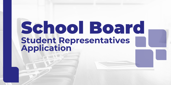 School Board Student Representatives Application
