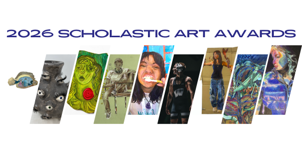 2026 Scholastic Art Awards with photos of student artwork