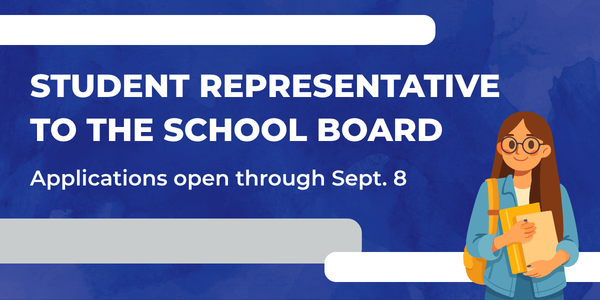 Student Representative to the School Board