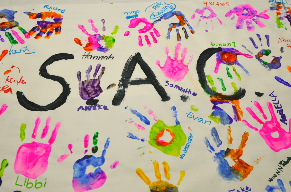 SAC with handprints