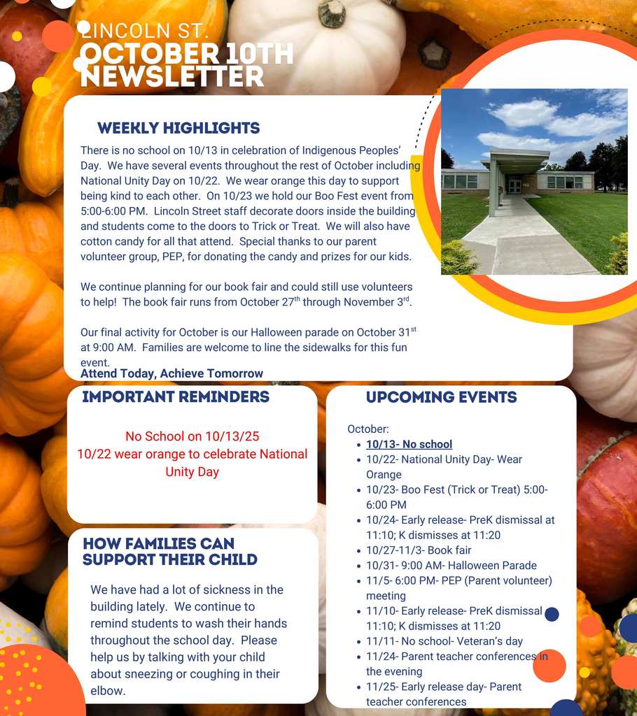 Weekly Letter 10/10