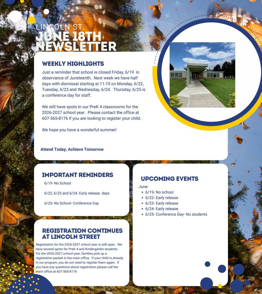Weekly Newsletter
