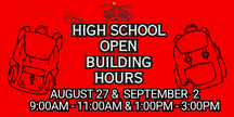 High School Open Building Hours