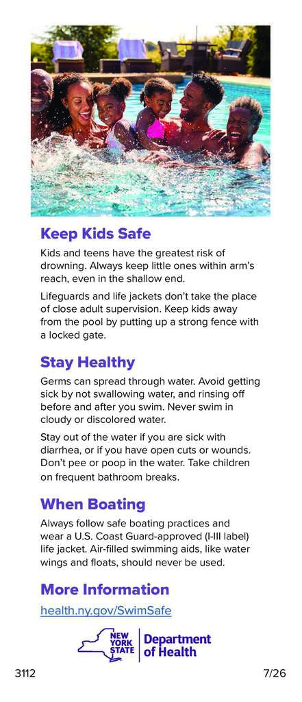 safe swimming