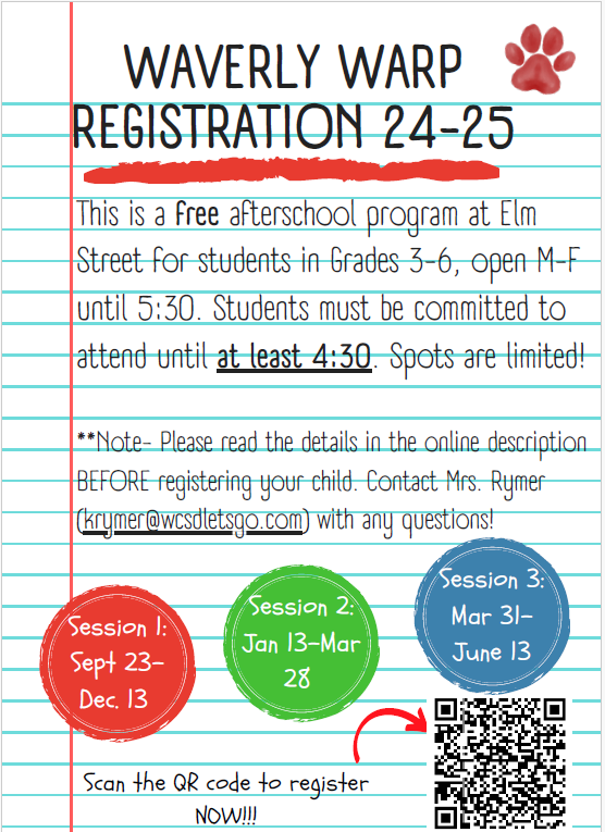 WARP Registration 24-25