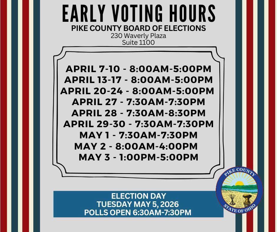 Voting Times & Dates 