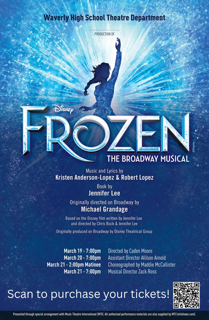 Waverly High School Theatre Department presents FROZEN