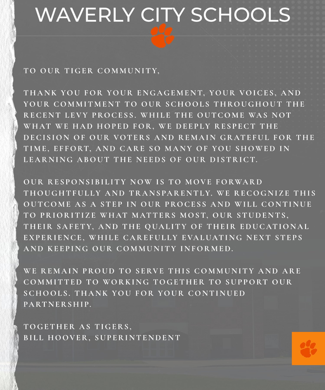 letter to community