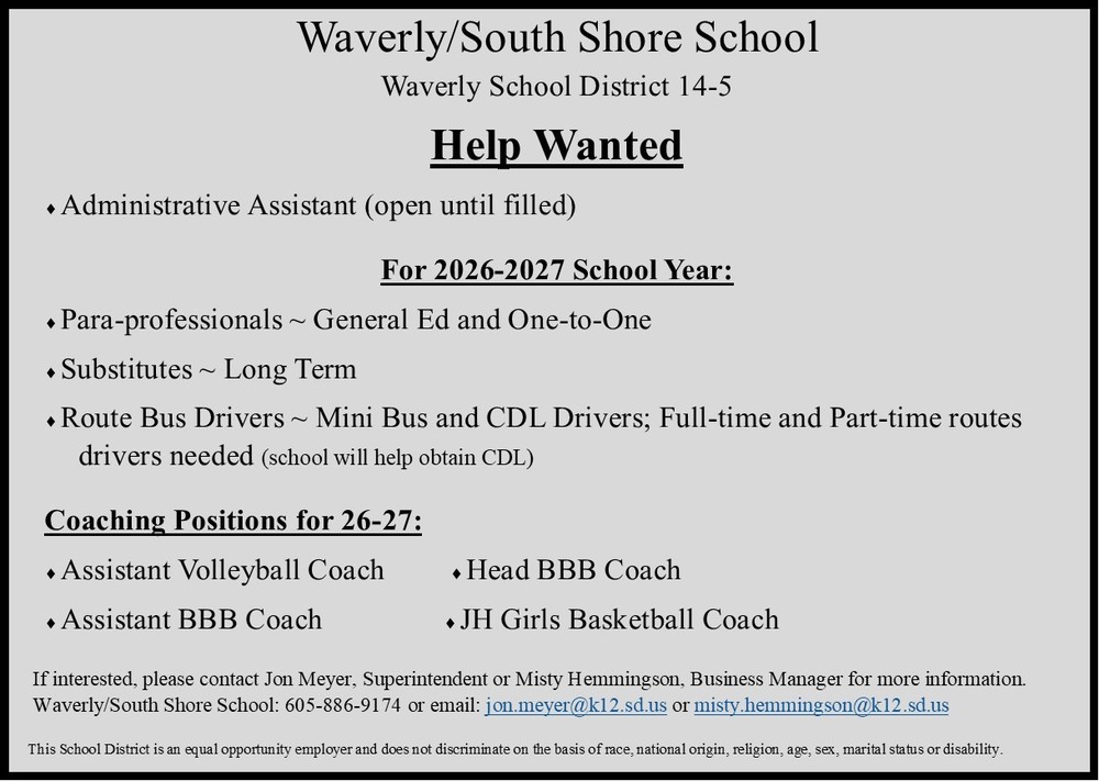 Help Wanted
