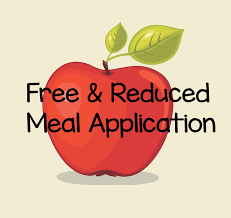 free & reduced meal logo with food