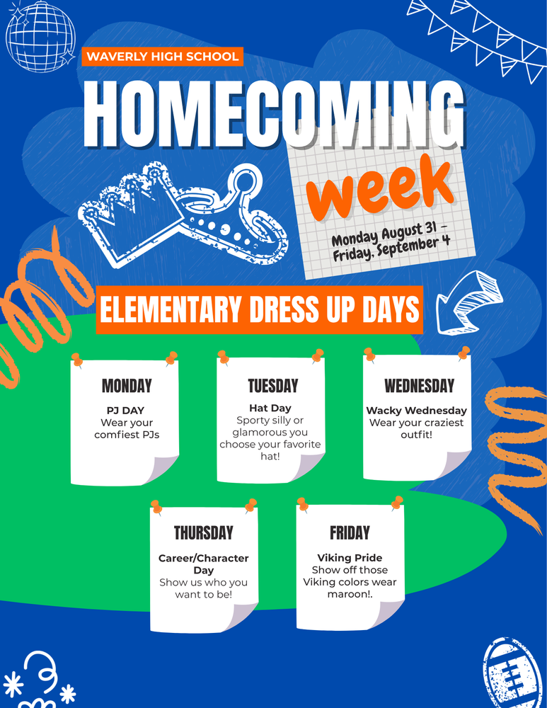 Homecoming 2026 Dress Up Days
