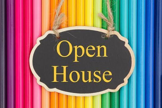 Open House sign