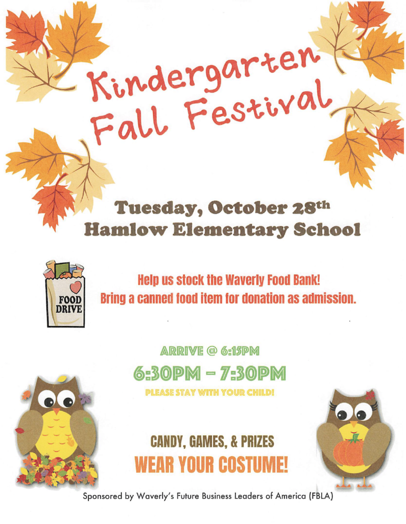 Kindergarten Fall Festival