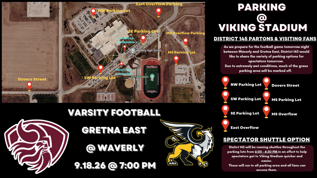 WHS Football Parking