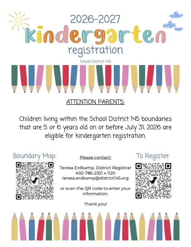 2026-27 Kindergarten Registration