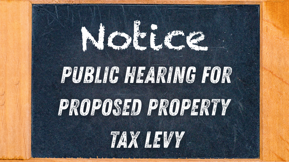 Notice of Public Hearing