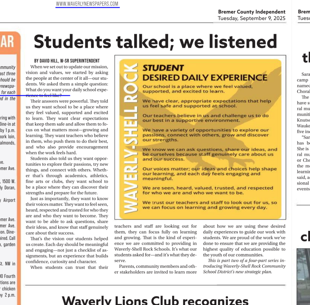 Students Talked