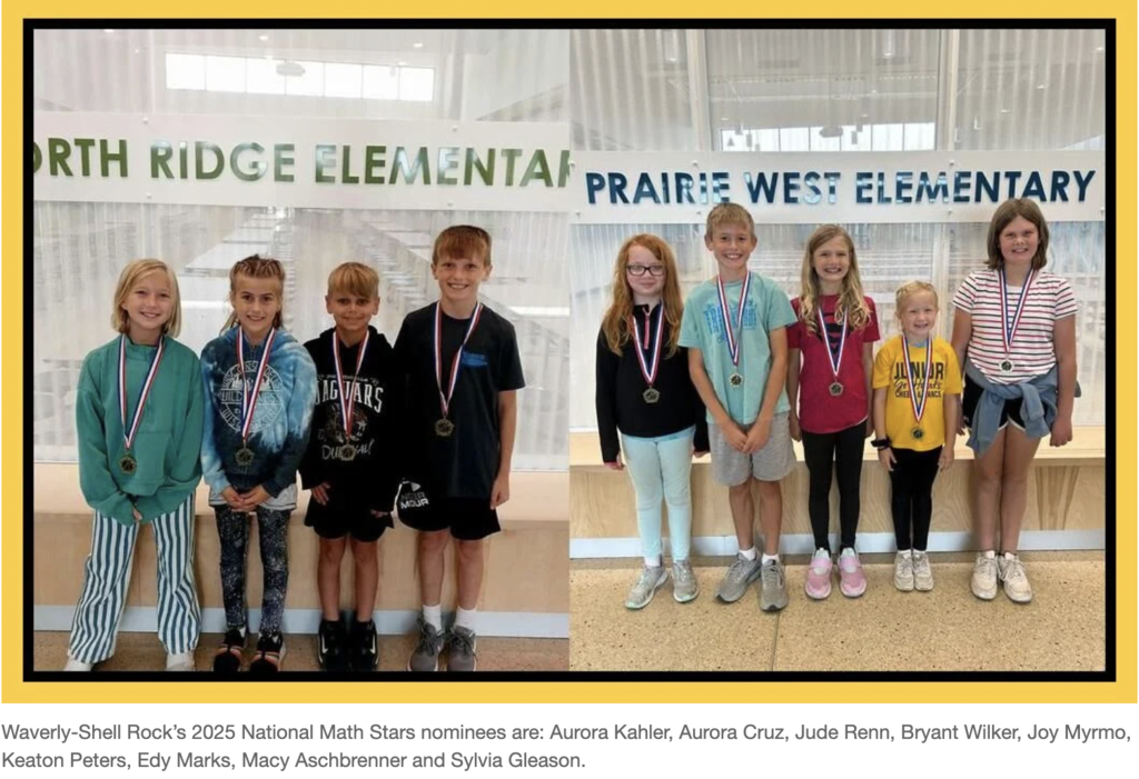 4th Grade Math Awards