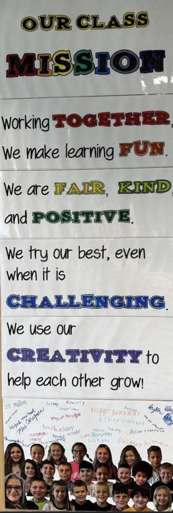 Class Mission Statement