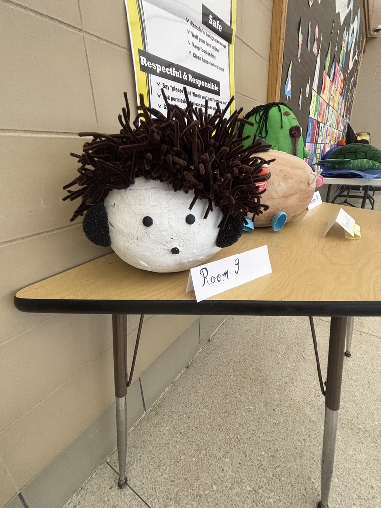 White painted pumpkin