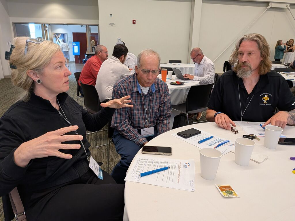 Wyatt-Sauer, Epley, Ellerbroek at IASB Student Success Summit