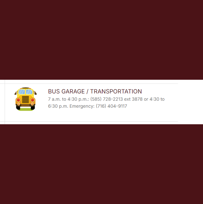 Transportation Number