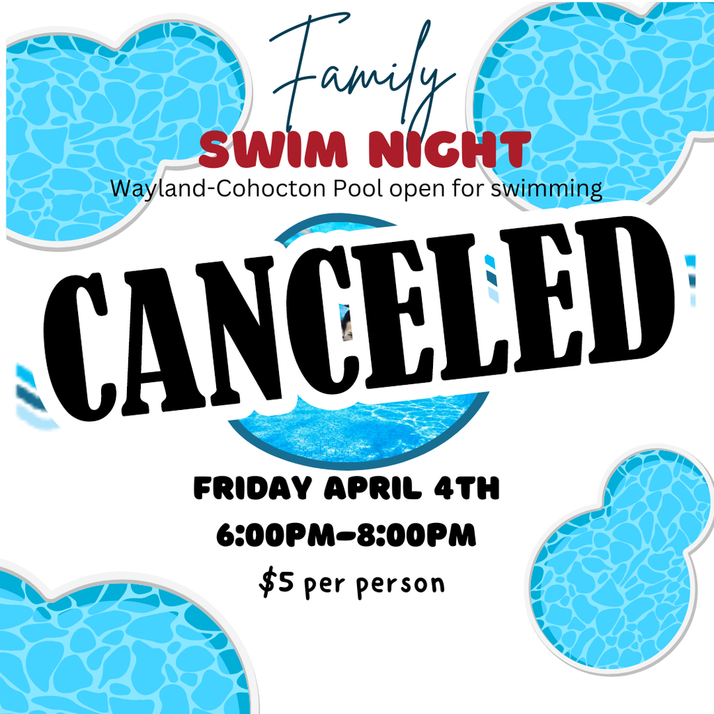 Family Swim Canceled