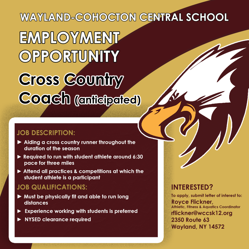 Cross country coach advertisement