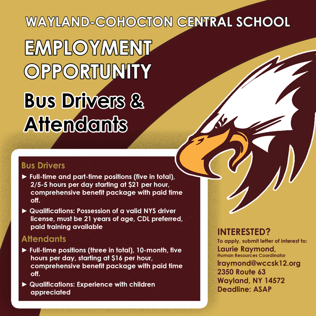 BUS drivers needed!