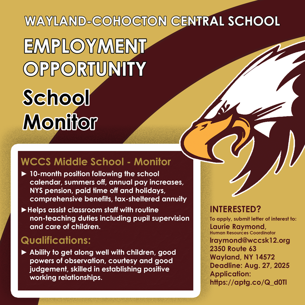JOIN THE EAGLE TEAM!
