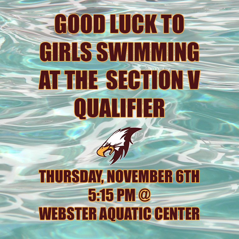 Good luck girls swimming