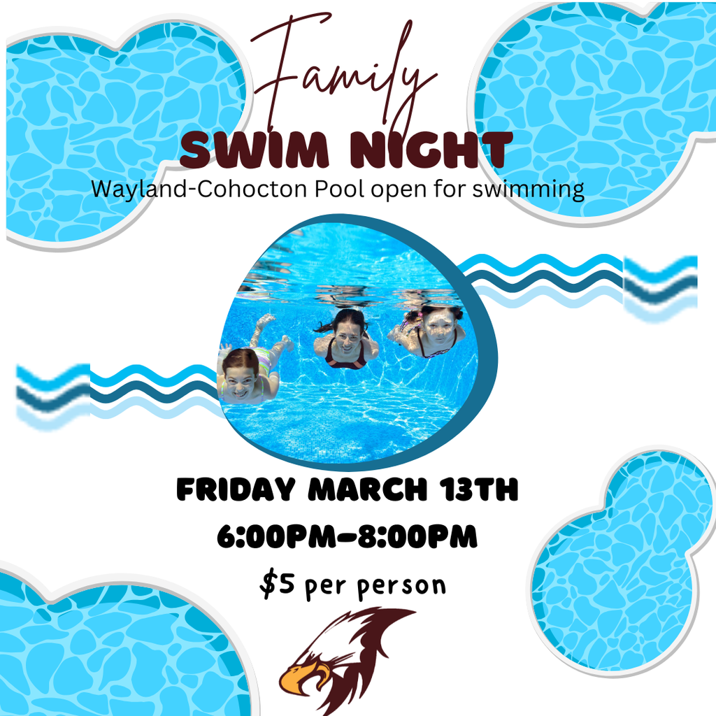 March Family Swim - beat the winter blahs! 